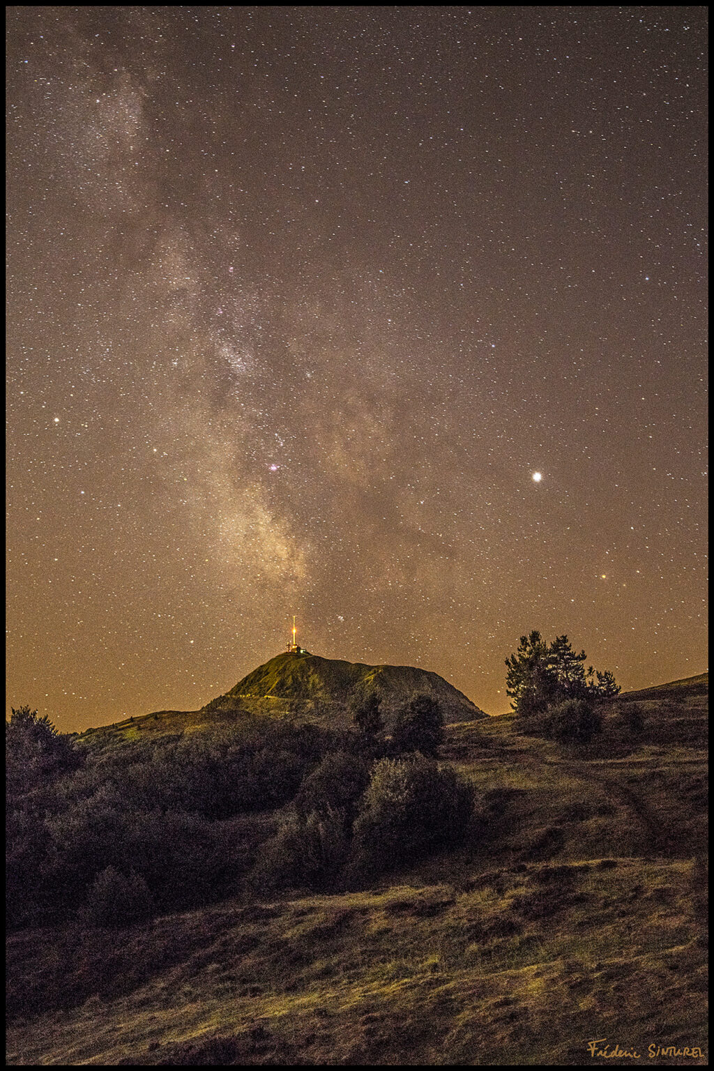 Puy de Dôme lactée